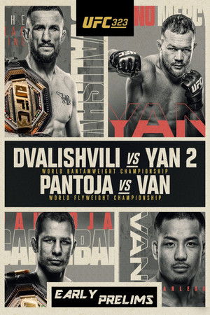 UFC 323: Dvalishvili vs. Yan 2 poszter