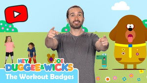 Hey Duggee & Joe Wicks - The Workout Badges kép