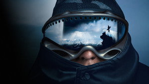 A Snowboardos háttérkép