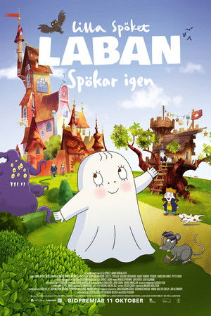 Lilla spöket Laban spökar igen poszter