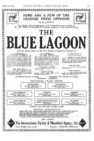 The Blue Lagoon poszter