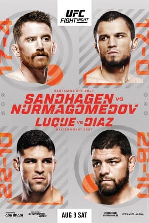 UFC on ABC 7: Sandhagen vs. Nurmagomedov poszter