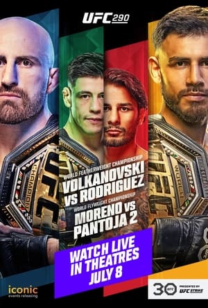 UFC 290: Volkanovski vs. Rodriguez poszter