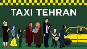 Taxi Teherán háttérkép