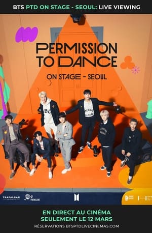 BTS Permission to Dance on Stage - Seoul: Live Viewing poszter