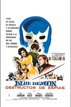 Blue Demon destructor de espías poszter