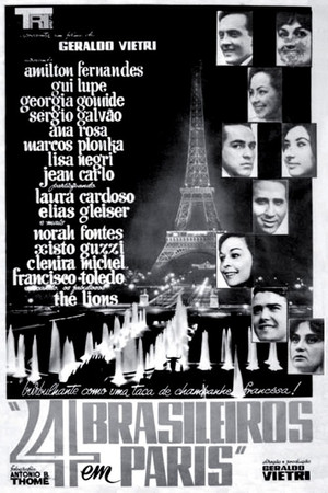 Quatro Brasileiros em Paris poszter