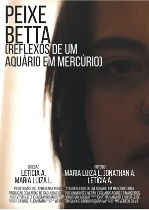 Peixe Betta (Reflexos de um Aquário em Mercúrio) poszter