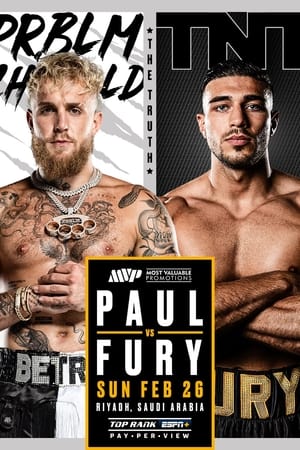 Jake Paul vs. Tommy Fury poszter