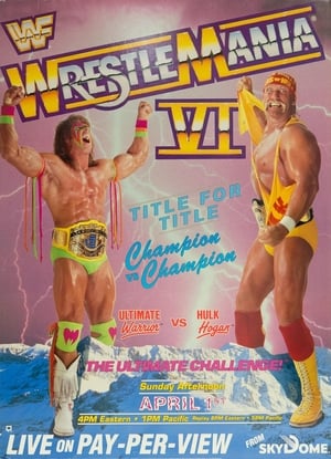 WWE WrestleMania VI poszter