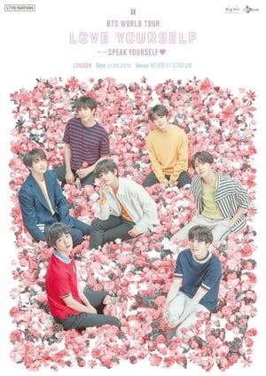 BTS World Tour 'Love Yourself -Speak Yourself' London poszter