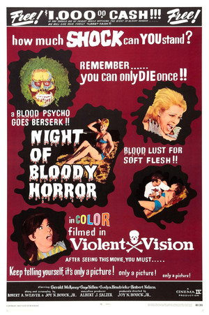 The Night of Bloody Horror poszter