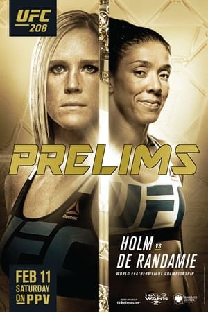 UFC 208: Holm vs. de Randamie poszter