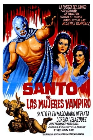 Santo vs. las mujeres vampiro poszter