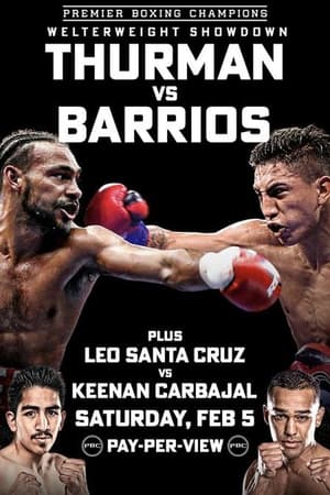 Keith Thurman vs. Mario Barrios poszter