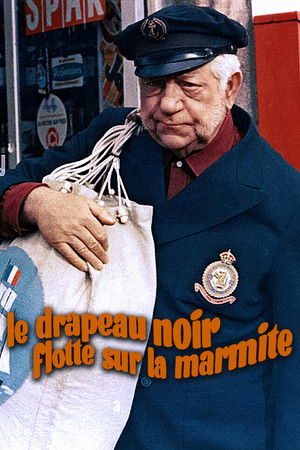Le drapeau noir flotte sur la marmite poszter