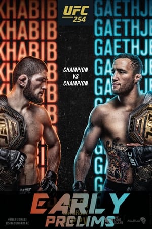 UFC 254: Khabib vs. Gaethje poszter