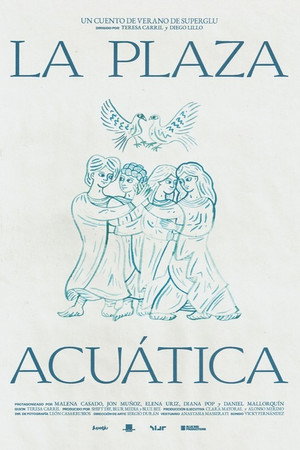 La plaza acuática