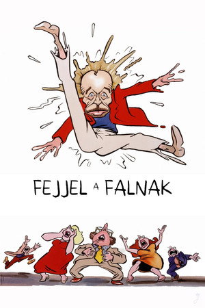 Fejjel a falnak
