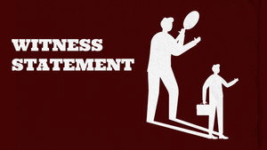 Witness statement háttérkép