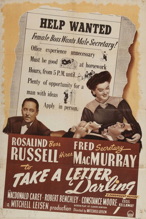 Take a Letter, Darling poszter