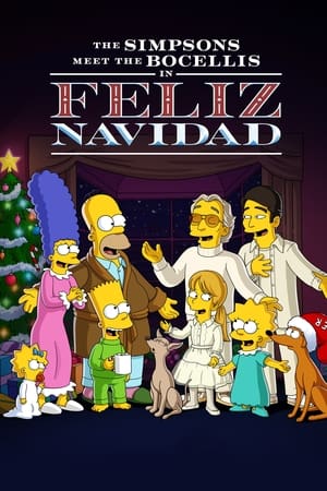 A Simpson család és Andrea Bocelli: „Feliz Navidad” poszter