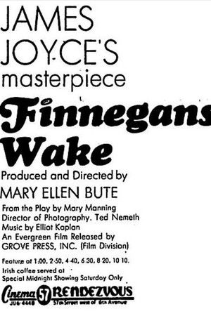 Passages from James Joyce's Finnegans Wake poszter
