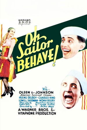 Oh, Sailor, Behave! poszter