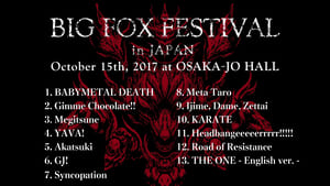 BABYMETAL - Big Fox Festival in Japan háttérkép