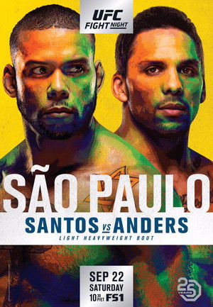 UFC Fight Night 137: Santos vs. Anders poszter