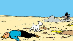 Tintin au pays de l'or noir háttérkép