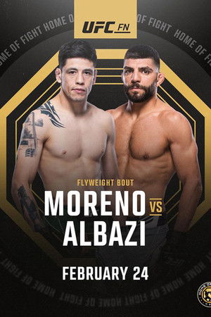 UFC Fight Night 237: Moreno vs. Royval 2 poszter