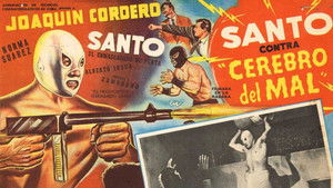 Santo contra cerebro del mal háttérkép