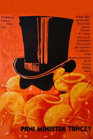 Pani minister tańczy poszter