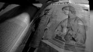 Leonardo da Vinci und die Flora-Büste háttérkép