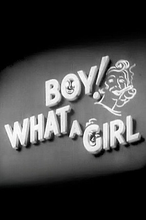Boy! What a Girl! poszter