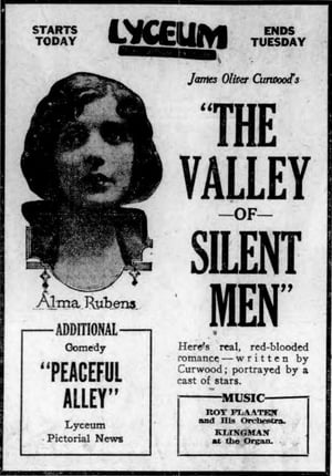 The Valley of Silent Men poszter