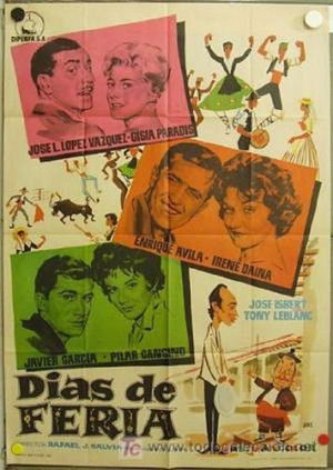 Días de feria poszter