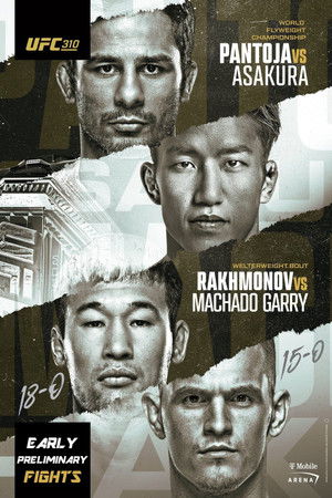 UFC 310: Pantoja vs. Asakura poszter