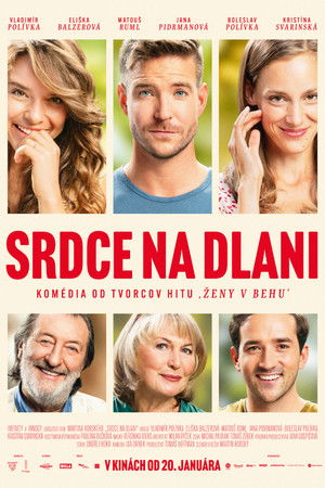 Srdce na dlani poszter