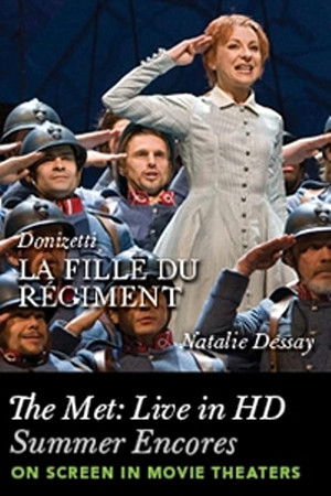 La Fille du Régiment - Metropolitan Opera poszter