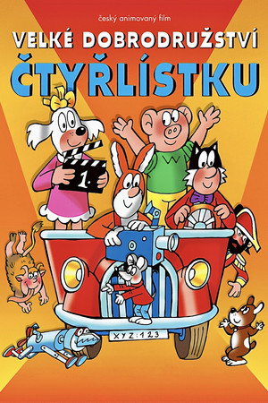 Velké dobrodružství Čtyřlístku poszter