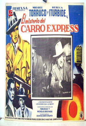 El misterio del carro express poszter