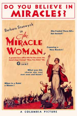 The Miracle Woman poszter