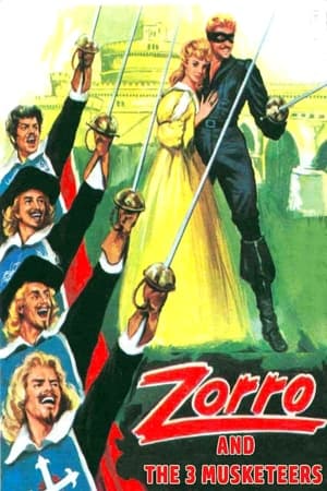 Zorro és a három muskétás poszter