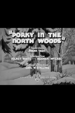 Porky in the North Woods poszter