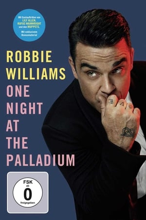 Robbie Williams - One Night at the Palladium poszter