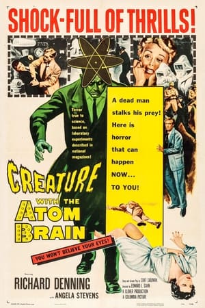 Creature with the Atom Brain poszter