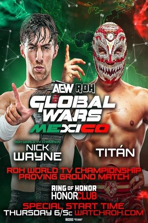 ROH/CMLL Global Wars Mexico poszter