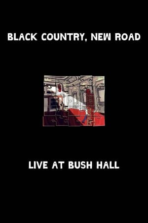 Black Country, New Road - “Live at Bush Hall” poszter